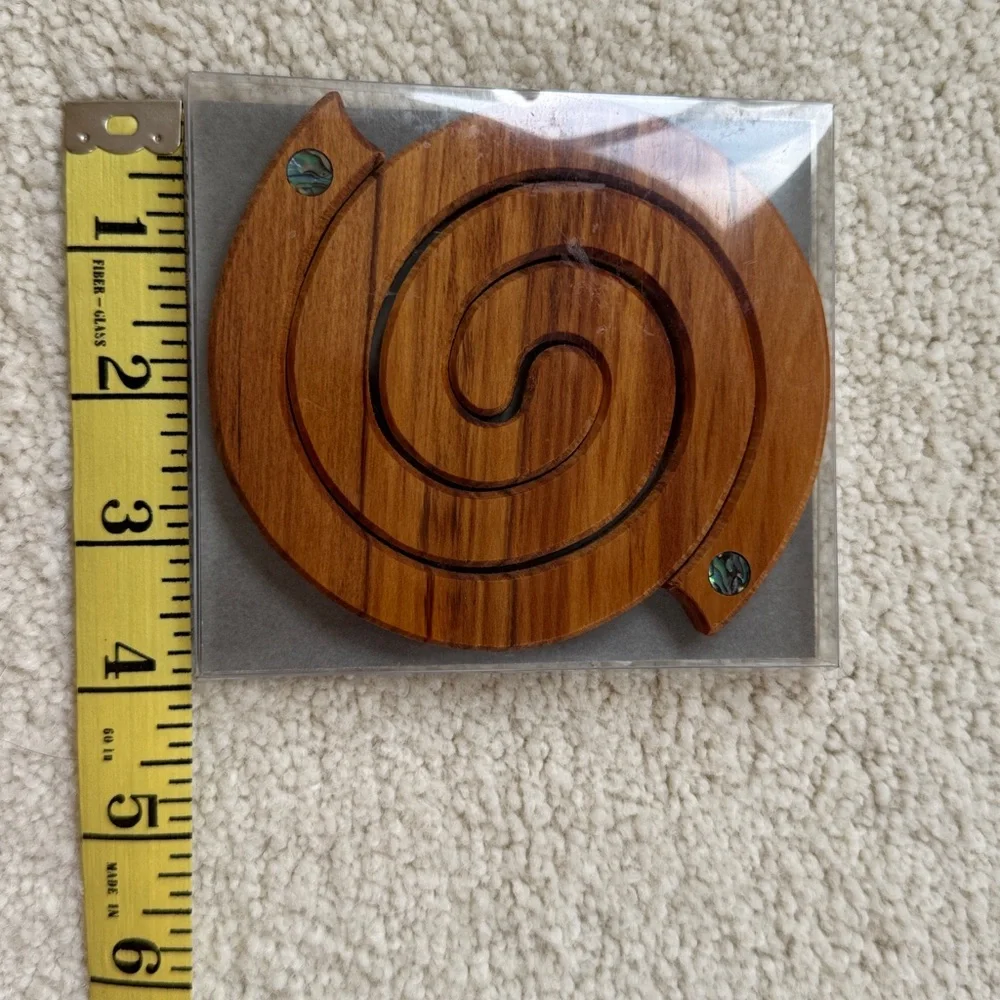 Rimu Koru Wooden Coaster
